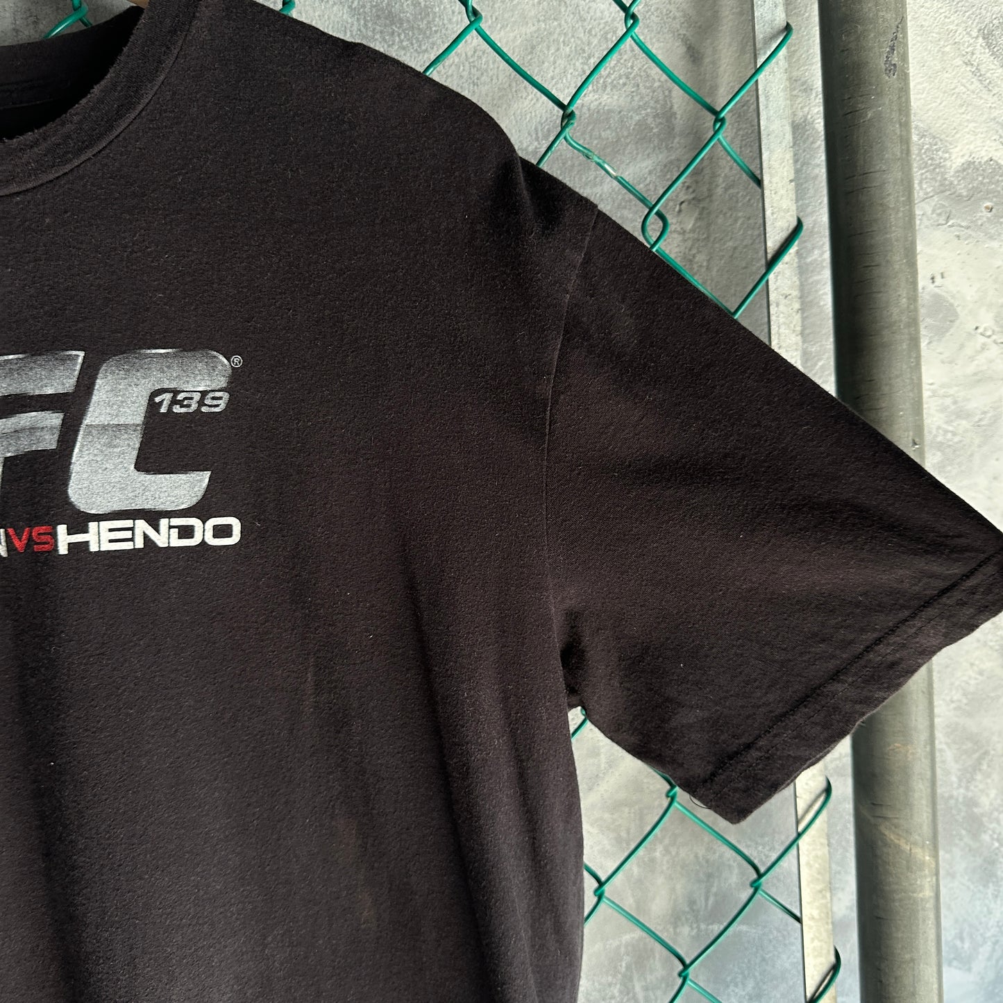 Camisa De Lucha De UFC Shogun VS Hendo De Hombre Talla XL Color Negro