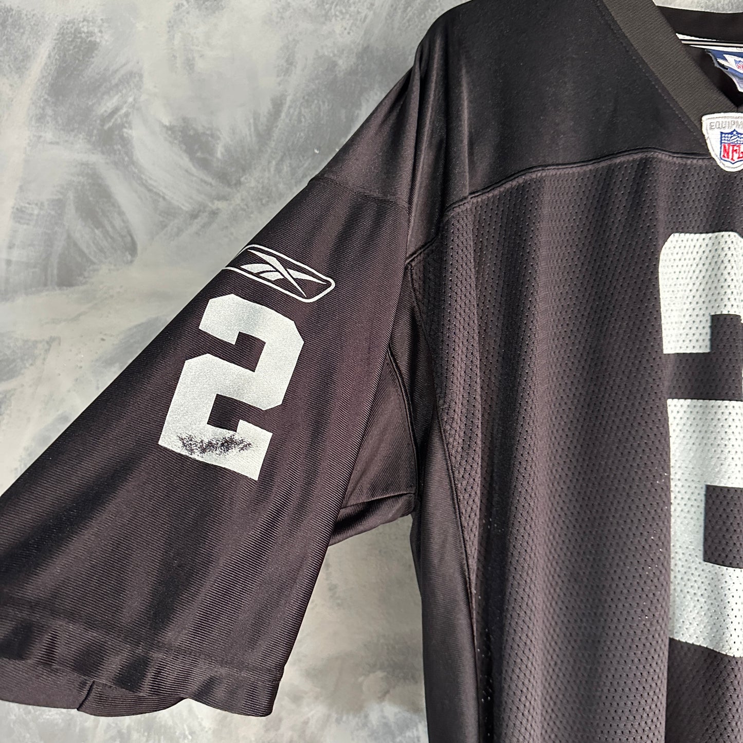 Jersey De Russell De Raiders De Hombre Talla 2XL Color Negro Reebok