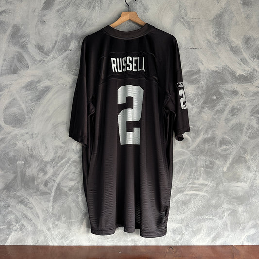 Jersey De Russell De Raiders De Hombre Talla 2XL Color Negro Reebok
