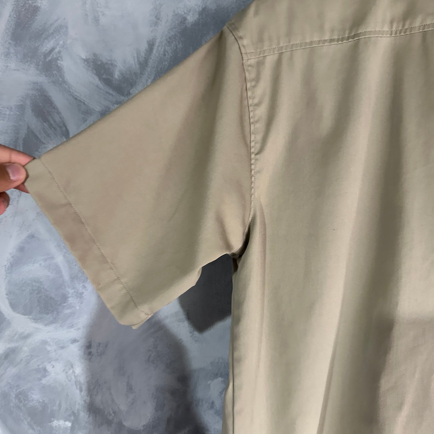 Camisa De Trabajo Carhartt De Hombre Talla L Color Cafe Beige O Camel De Botones Workwear