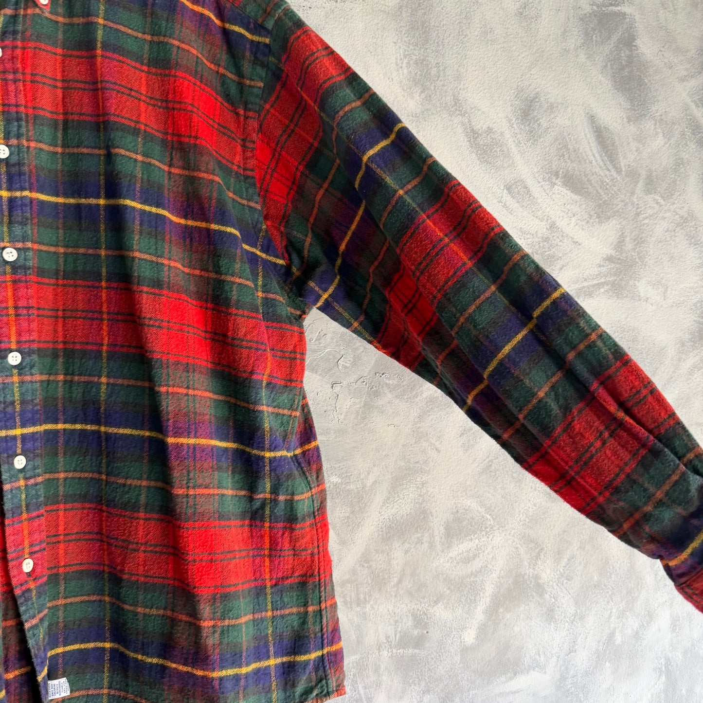 Franela Camisa de Botones Polo Ralph Lauren De Hombre De Tartan