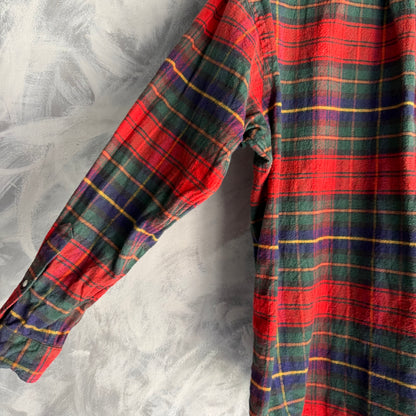 Franela Camisa de Botones Polo Ralph Lauren De Hombre De Tartan