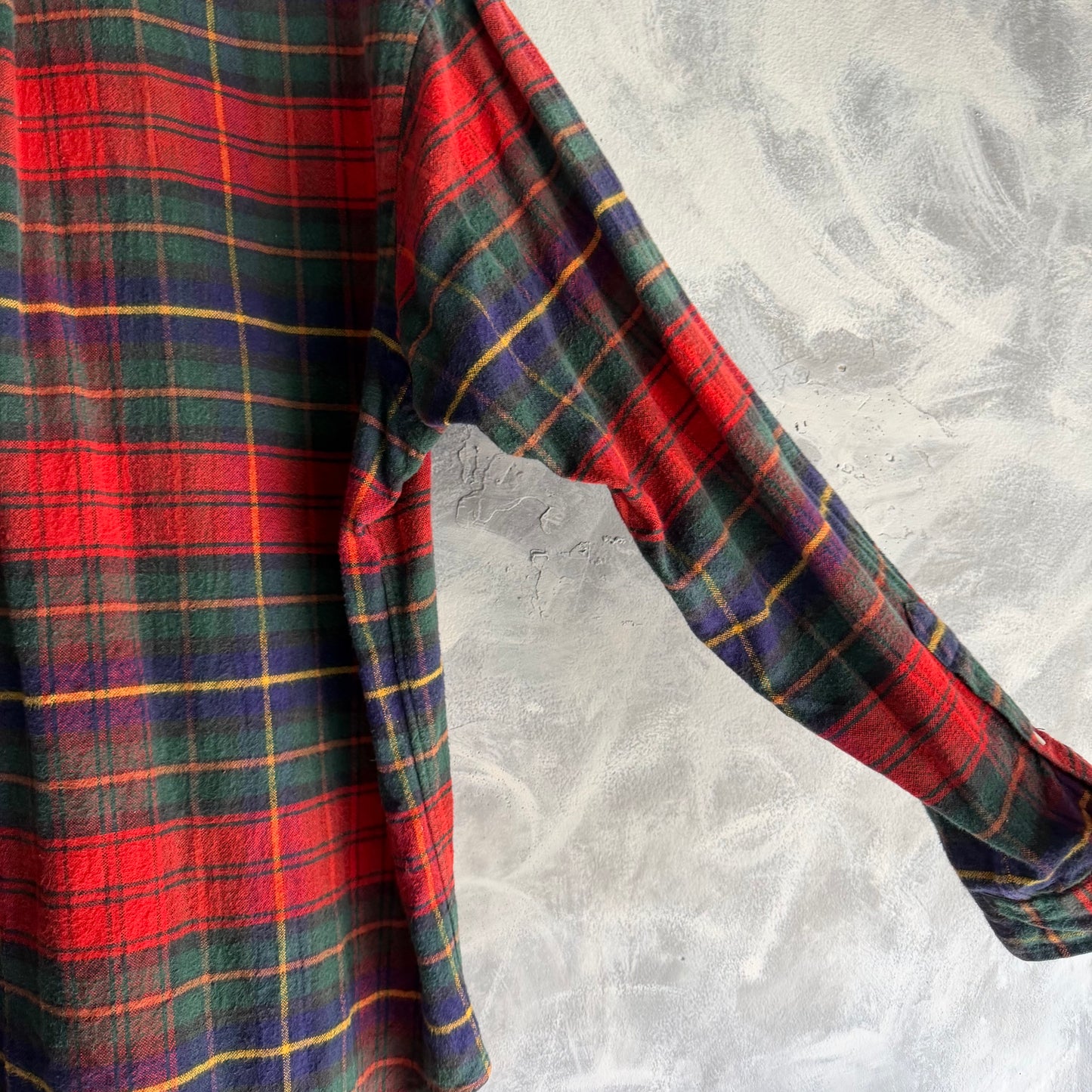 Franela Camisa de Botones Polo Ralph Lauren De Hombre De Tartan