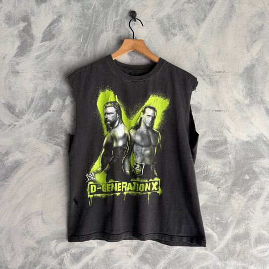 Camisa Sin Mangas Vintage WWE D Generation X De Hombre