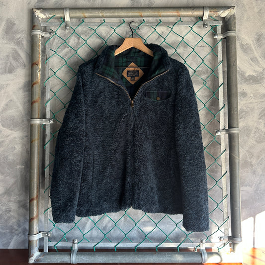 Sueter De 1/4 Pendleton De Mujer Sherpa Peludo