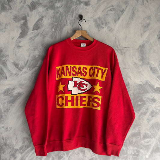 Sueter Vintage De Kansas City De Hombre Crewneck