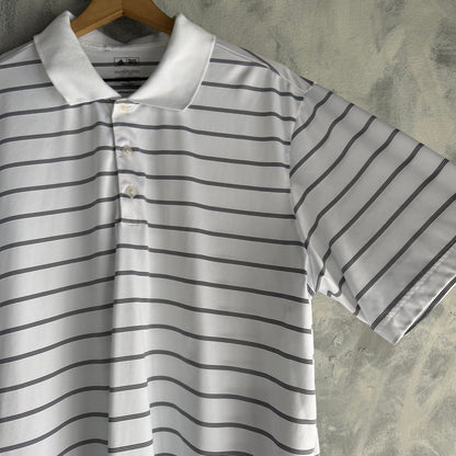 Camisa Deportiva Adidas De Hombre De Rayas Golf Puremotion