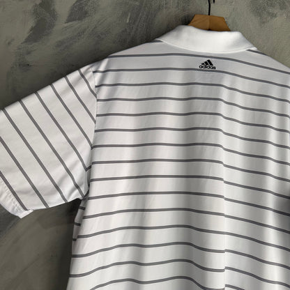 Camisa Deportiva Adidas De Hombre De Rayas Golf Puremotion