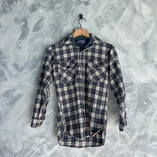 Camisa De Botones De Lana True Vintage Pendleton De Hombre Talla S
