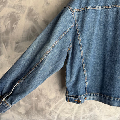 Chamarra Vintage De Mezclilla Haleman 90s