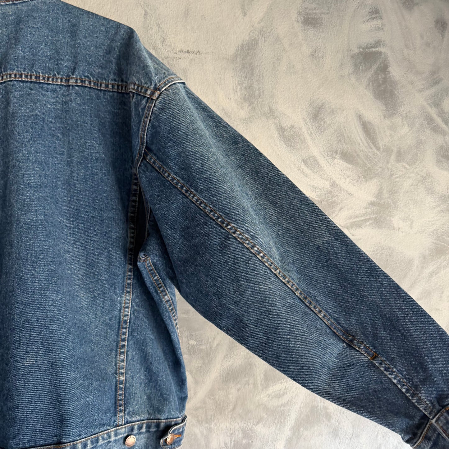 Chamarra Vintage De Mezclilla Haleman 90s