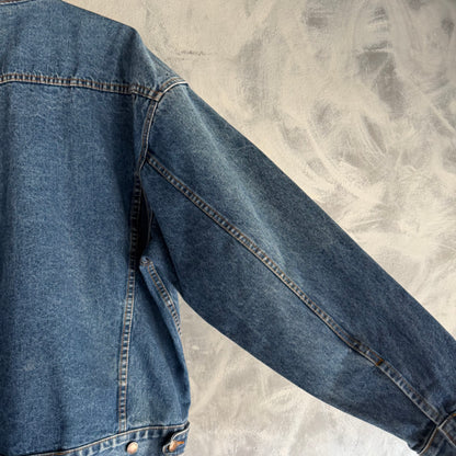 Chamarra Vintage De Mezclilla Haleman 90s
