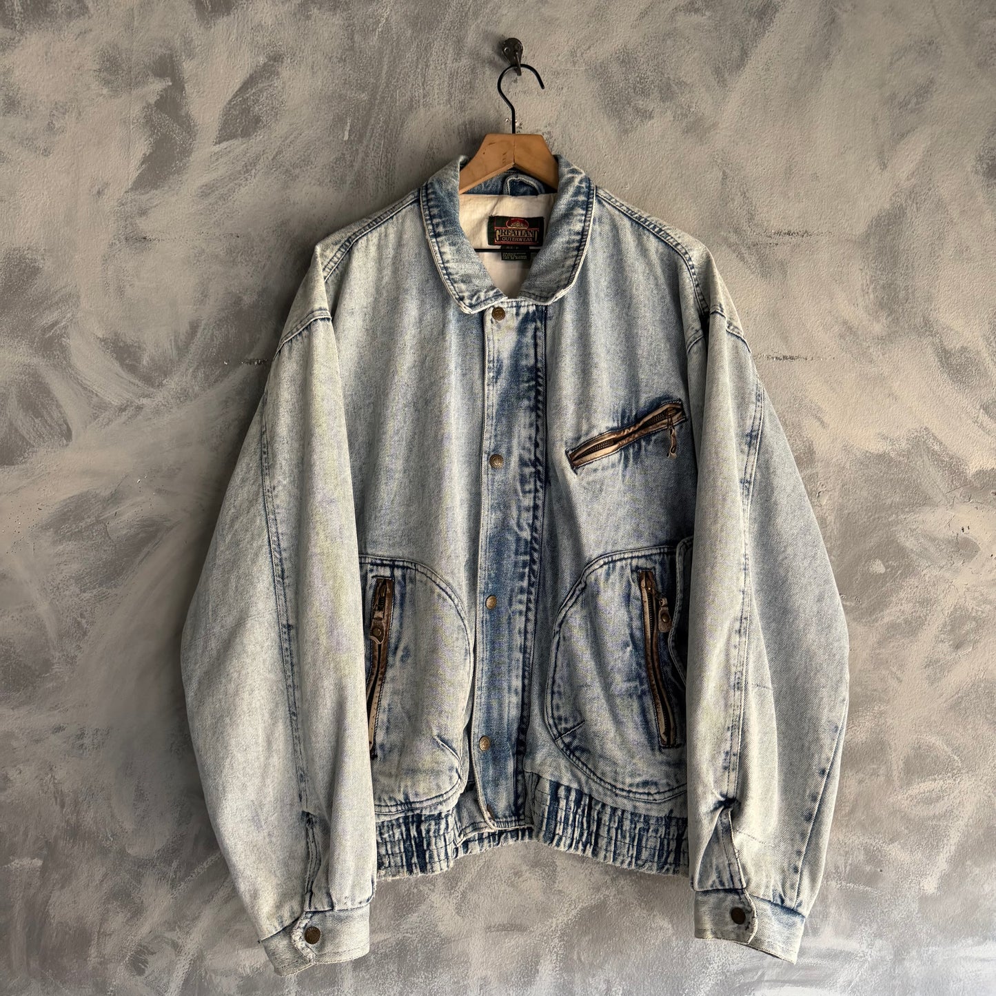 Chamarra De Mezclilla Bomber Greatland De Hombre