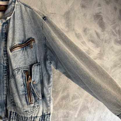 Chamarra De Mezclilla Bomber Greatland De Hombre