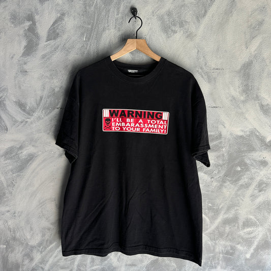 Camisa Vintage Con Frase De Hombre Embarrassment To Your Family Warning