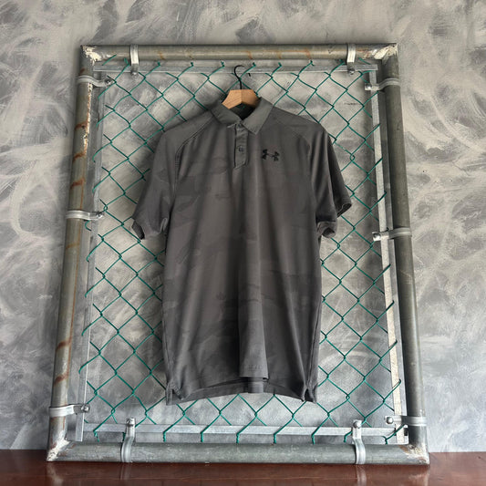 Camisa Polo Under Armour De Hombre Print De Camo Golf